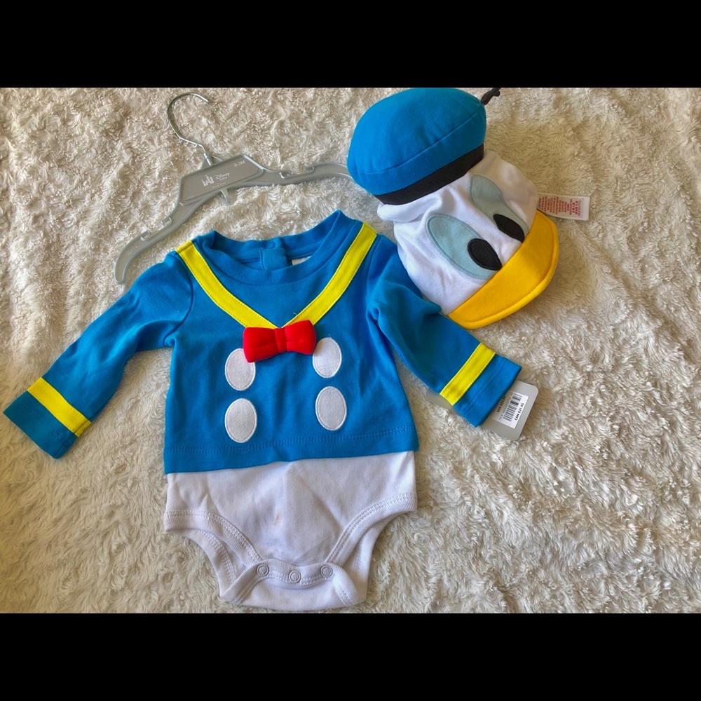 0-3 months Donald Duck outfit